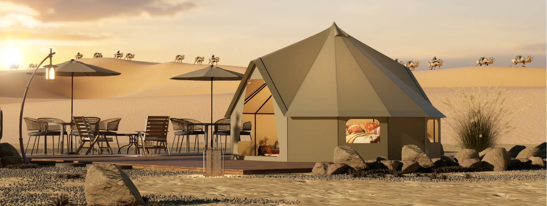 清远露营酒店帐篷产品